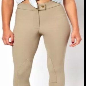 American Apparel Beige Riding Pants, Sz M